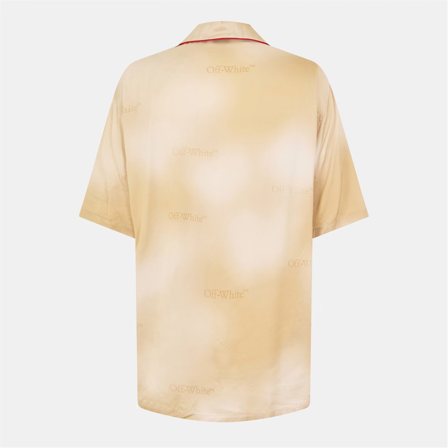 Off-White o1g2r1mq0326 Shirt in Beige/White Size US S / EU 44-46 / 1 - 2 Thumbnail