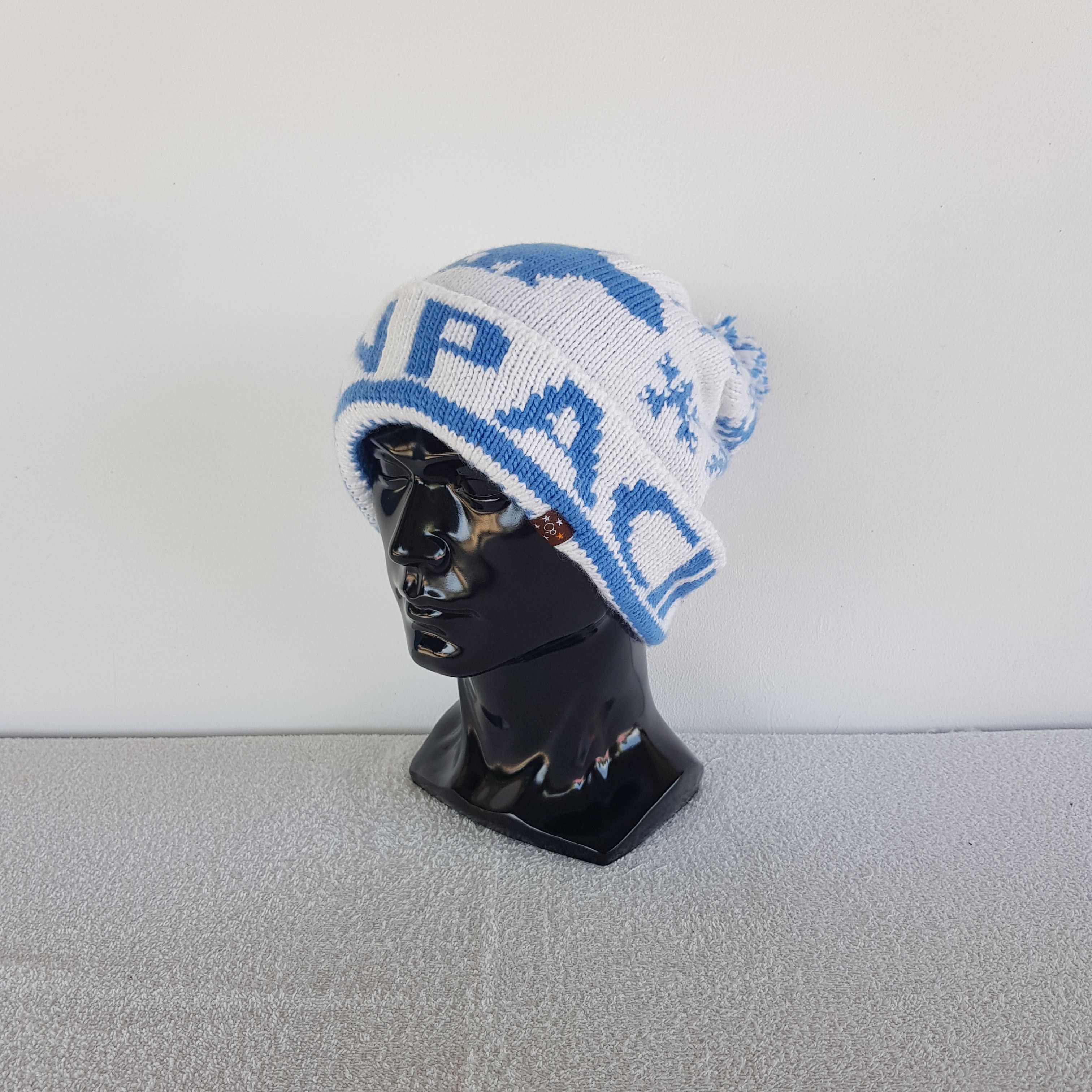 Ocean Pacific Vintage Ocean Pacific Beanie Pom Pom Knit Snow Caps Hats Size ONE SIZE - 1 Thumbnail