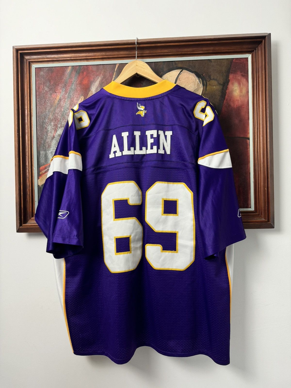 Reebok NFL Reebok Jersey Jared Allen Minnesota Vikings Oversize Size US XXL / EU 58 / 5 - 2 Thumbnail