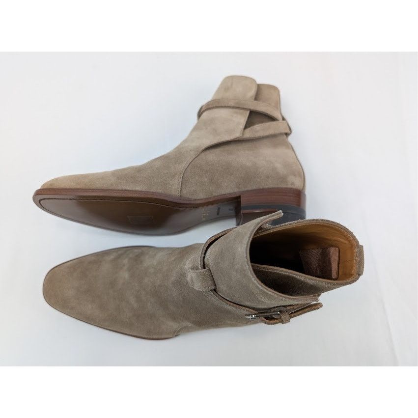 Saint Laurent Paris o1rshd1 Q:2 / Wyatt 30 Jodhpur Boots in New Sigaro Size US 8 / EU 41 - 3 Thumbnail