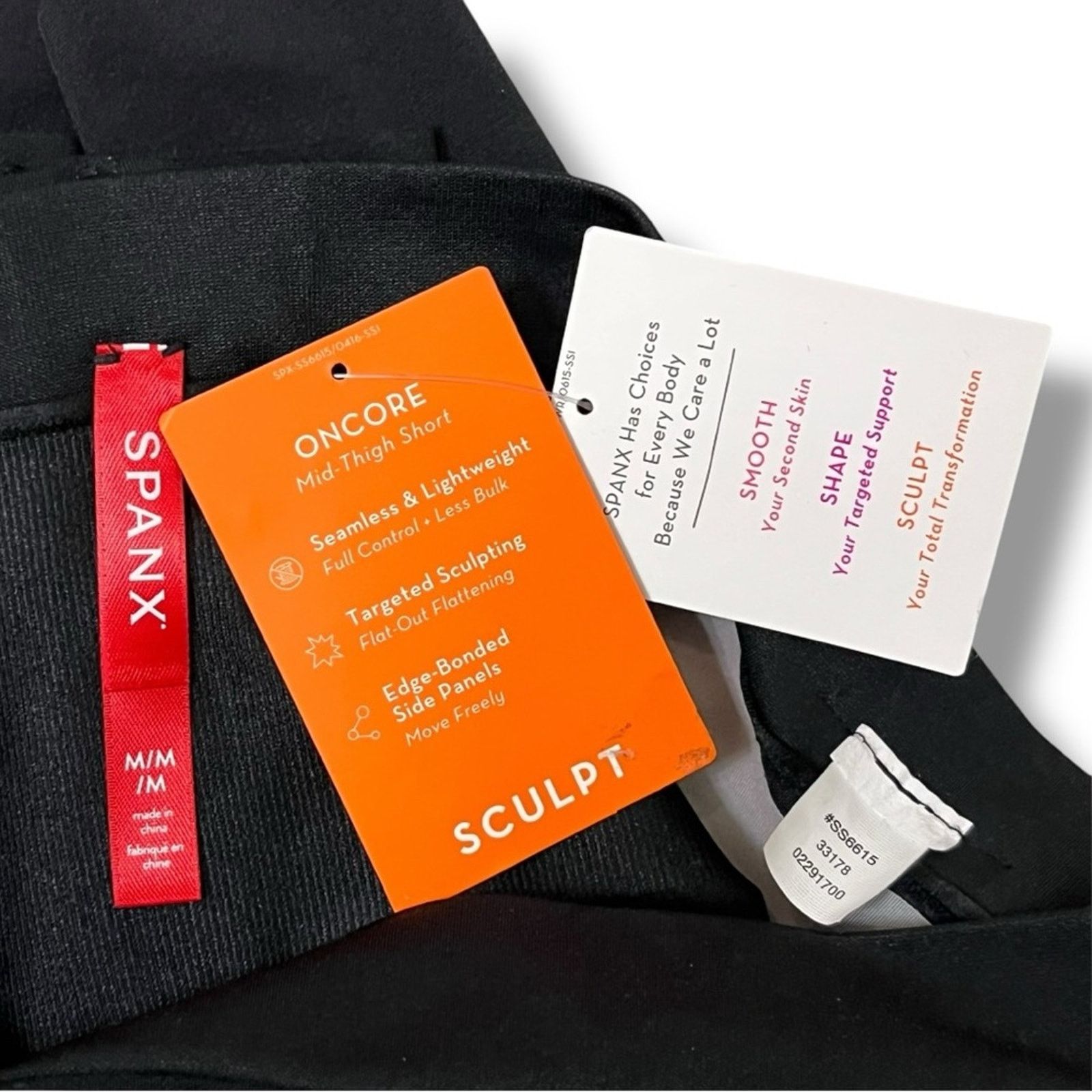 Spanx SPANXsculpt OnCore mid thigh short shapewear control NWT Size ONE SIZE - 11 Thumbnail