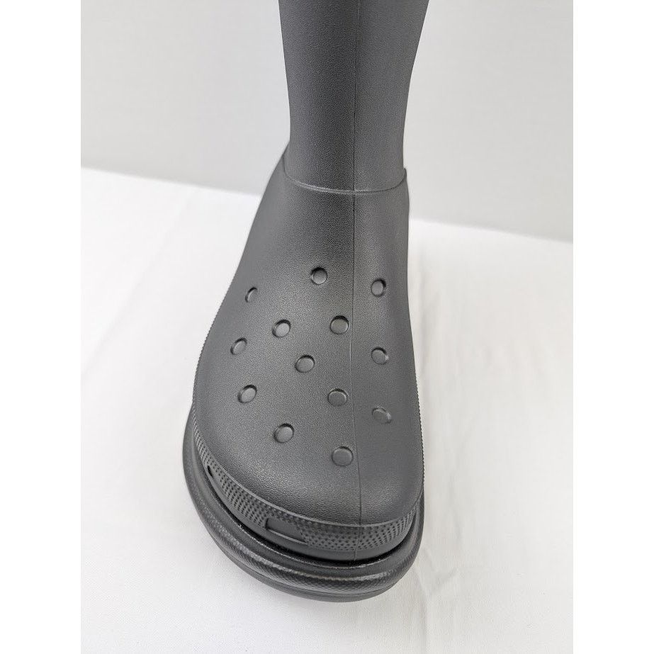 Balenciaga × Crocs o1rshd1 Q:4 / Crocs Rubber Boots in Grafite Size US 11 / EU 44 - 7 Thumbnail