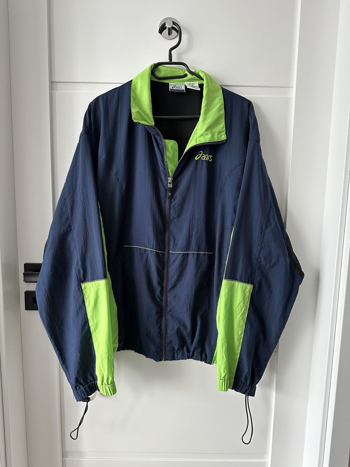 Asics 90’s ASICS vintage windbreaker HTF blue packable Size US M / EU 48-50 / 2 - 1 Thumbnail