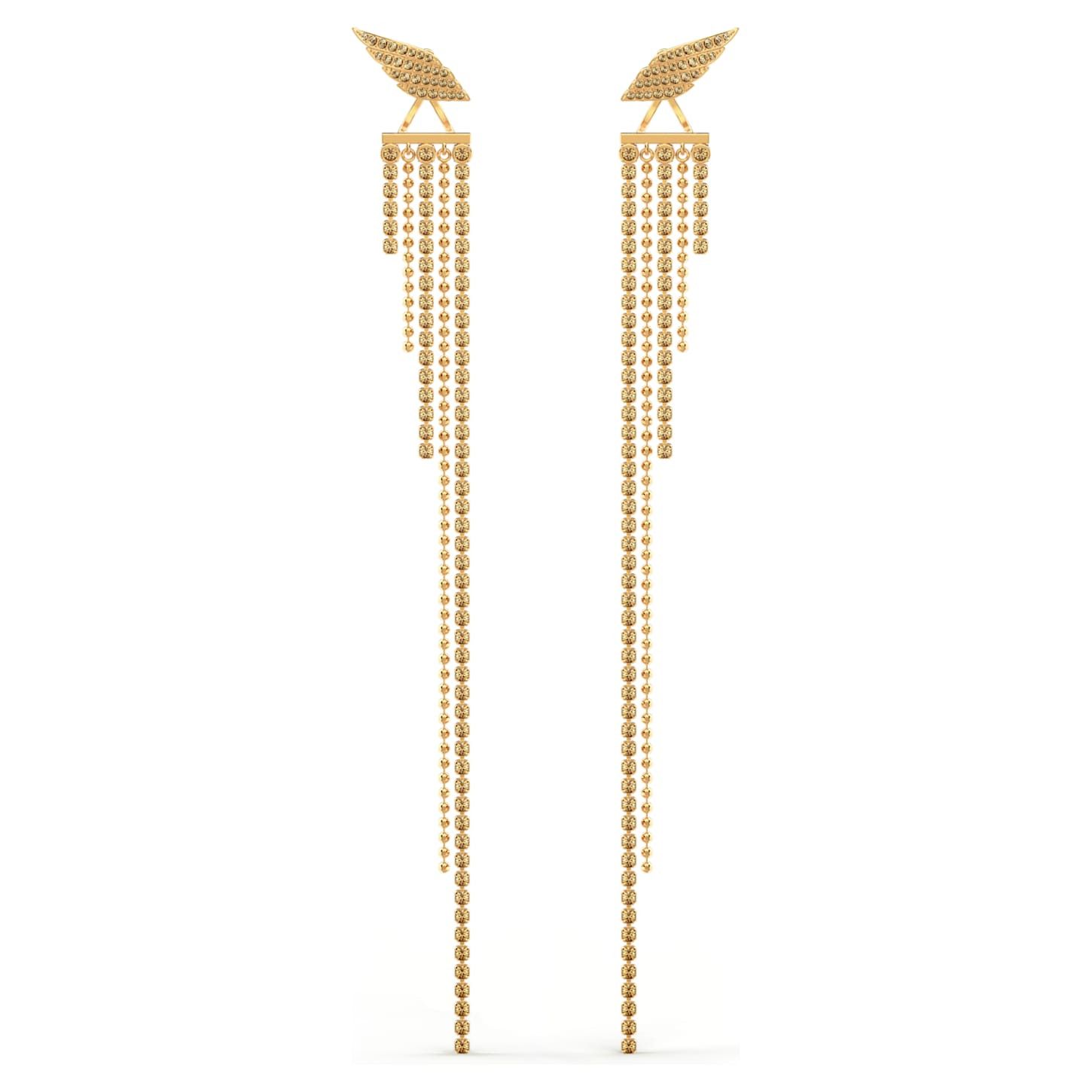 Swarovski swarovski Fit Wonder Woman earrings Wing, Gold tone Size ONE SIZE - 9 Thumbnail