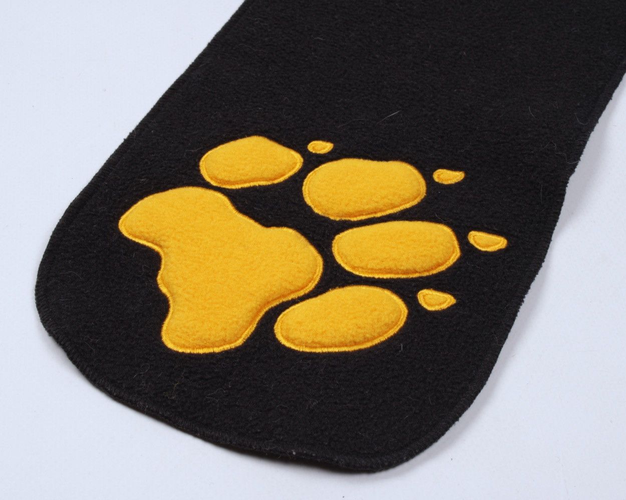 Jack Wolfskin JACK WOLFSKIN kids Paw Black Fleece Scarf Size ONE SIZE - 2 Thumbnail