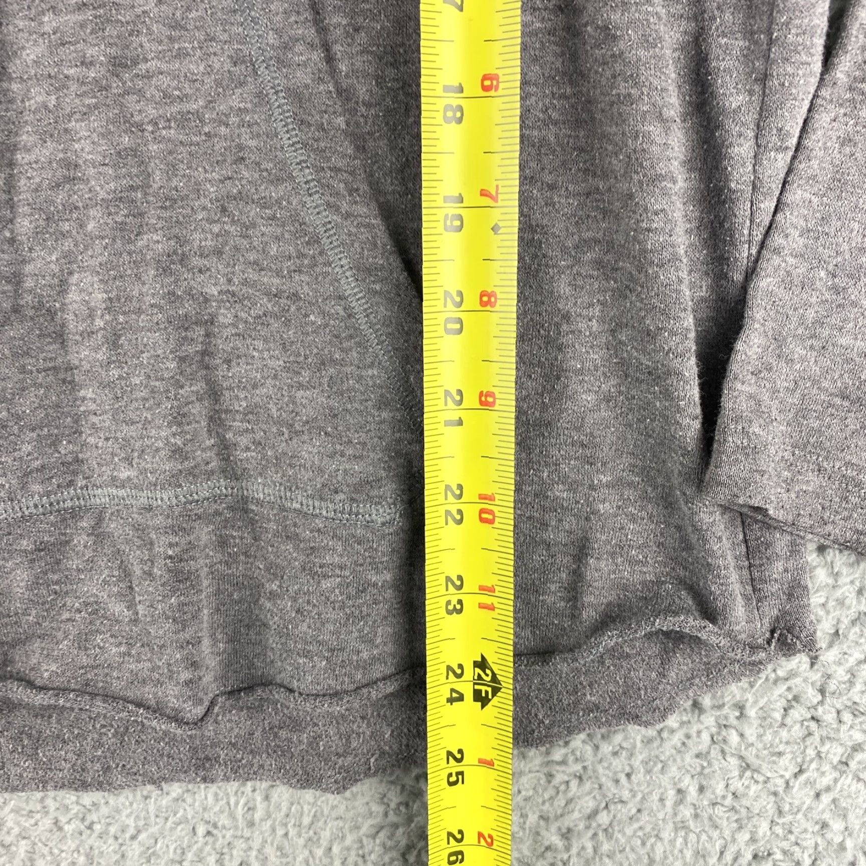 Pinko VINTAGE PINK Women Sweater Size Large Gray Zip Long Sleeve Cotton Stretch Casual Size L / US 10 / IT 46 - 5 Thumbnail