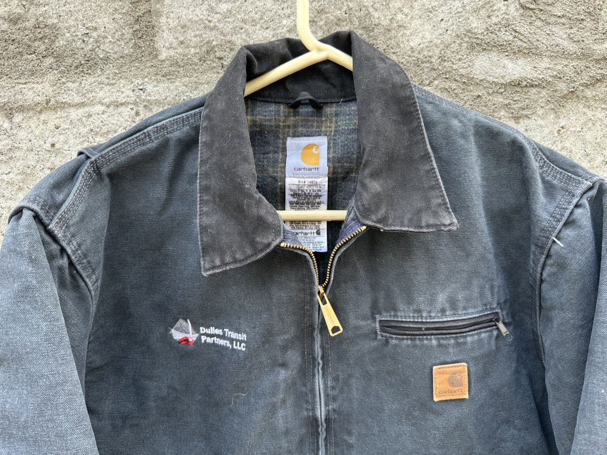 Carhartt × Vintage Early 00's Carhartt Detroit jacket J97 PTL Size US XL / EU 56 / 4 - 3 Thumbnail