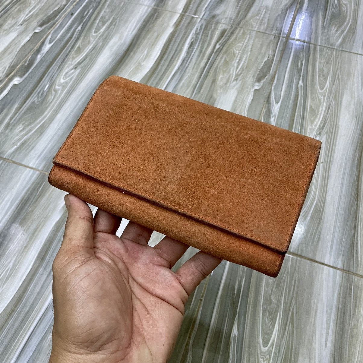 Marni Marni Suede Wallet Italy Archive | Luxury Brown Unisex Size ONE SIZE - 3 Thumbnail