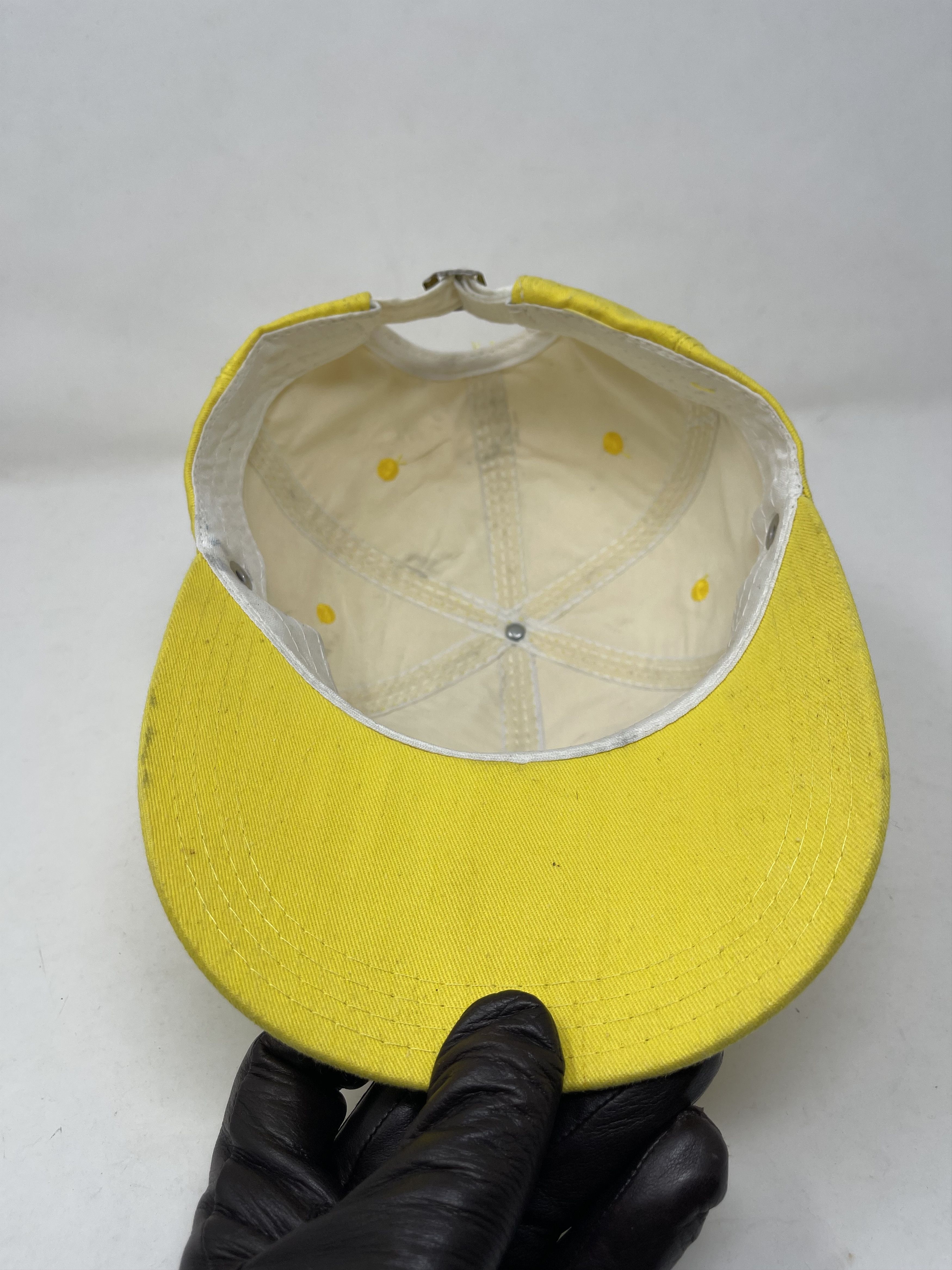Hat Club Ruler Yellow Baseball Design cap Size ONE SIZE - 6 Thumbnail
