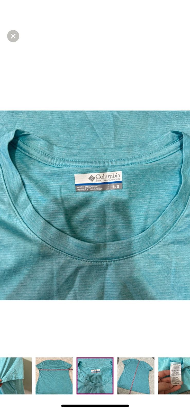 Columbia Columbia Omni wick large athletic tee Size L / US 10 / IT 46 - 5 Thumbnail
