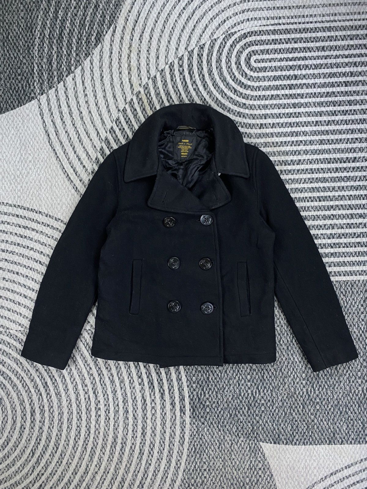 Fidelity Vintage Fidelity Gerald & Stewart Peacoat Jacket Size US S / EU 44-46 / 1 - 1 Thumbnail