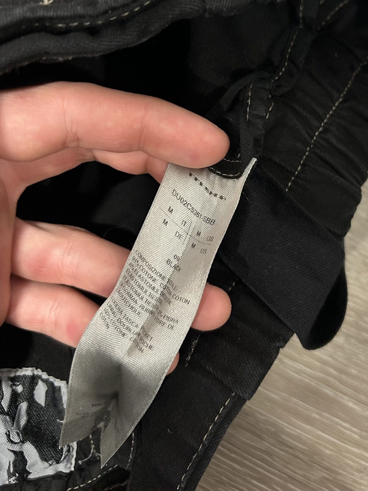 Rick Owens Drkshdw Black Rick Owens Aircuts Size US 32 / EU 48 - 6 Thumbnail