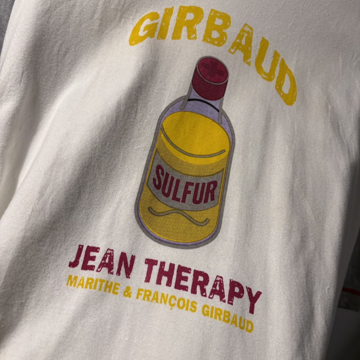 Marithe + Francois Girbaud Marithe Francois Girbaud Jean Therapy Bottle Tee Size US M / EU 48-50 / 2 - 2 Thumbnail
