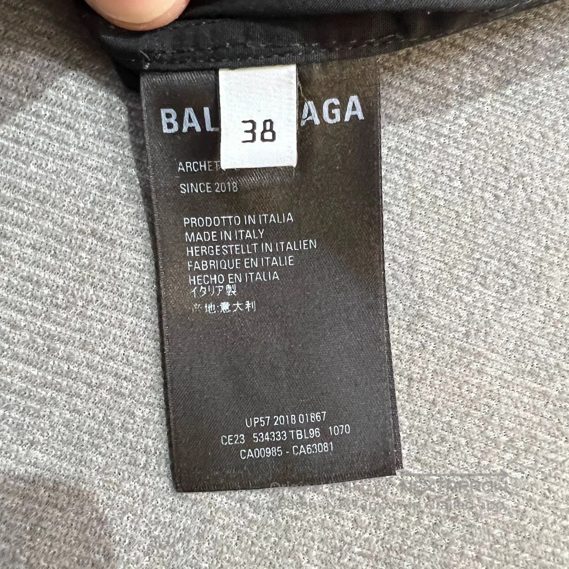 Balenciaga Balenciaga Black Logo Print Shirt. Size S / US 4 / IT 40 - 5 Thumbnail