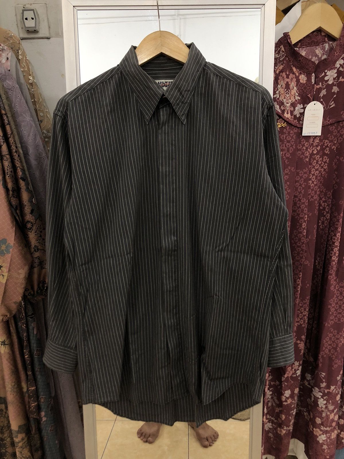 Jean Paul Gaultier Gaultier Homme Objet Hidden Button Shirt Size US L / EU 52-54 / 3 - 1 Thumbnail