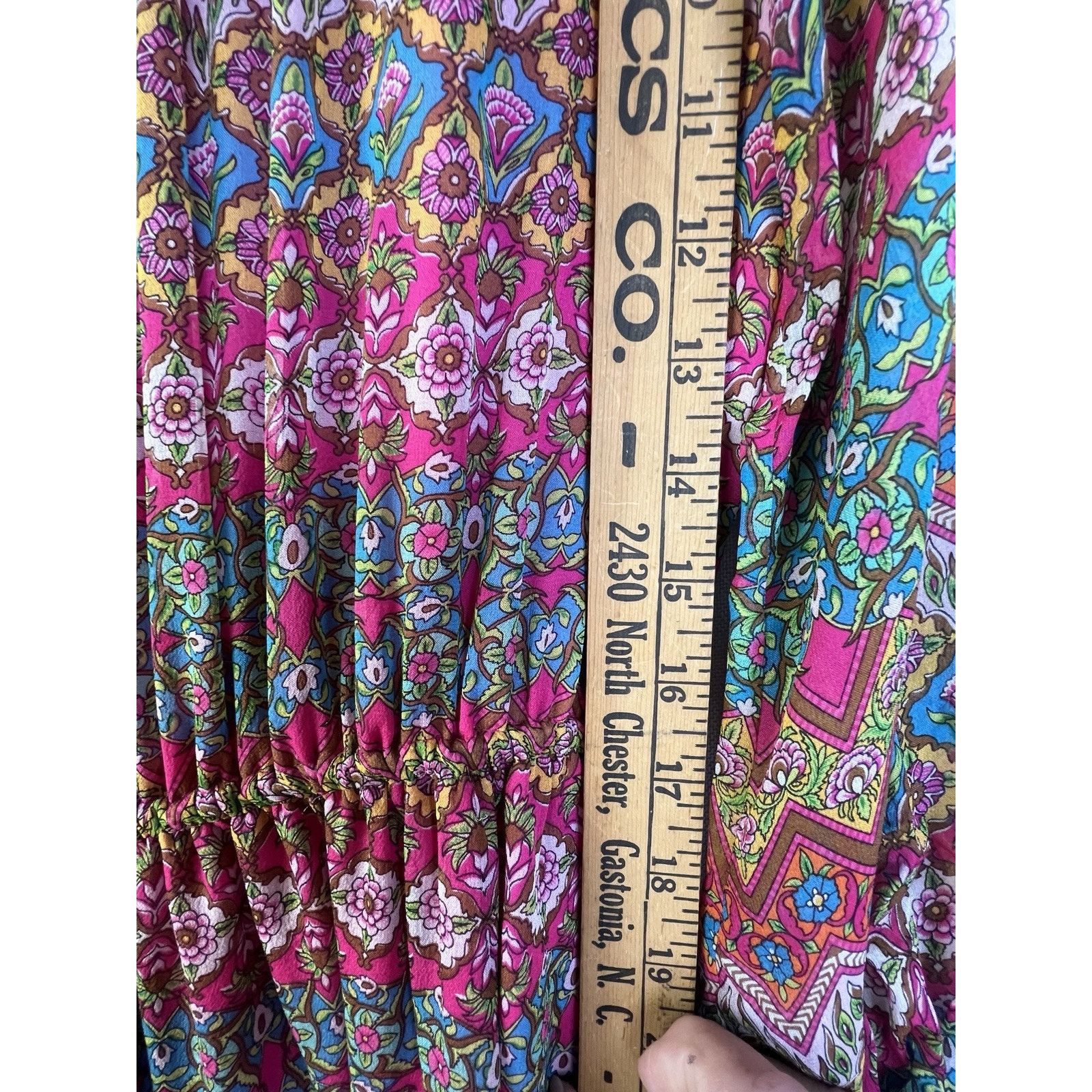 Diane von Furstenberg Diane von Furstenberg DVF Peasant Dress Women 8 Silk Red Size M / US 6-8 / IT 42-44 - 6 Thumbnail