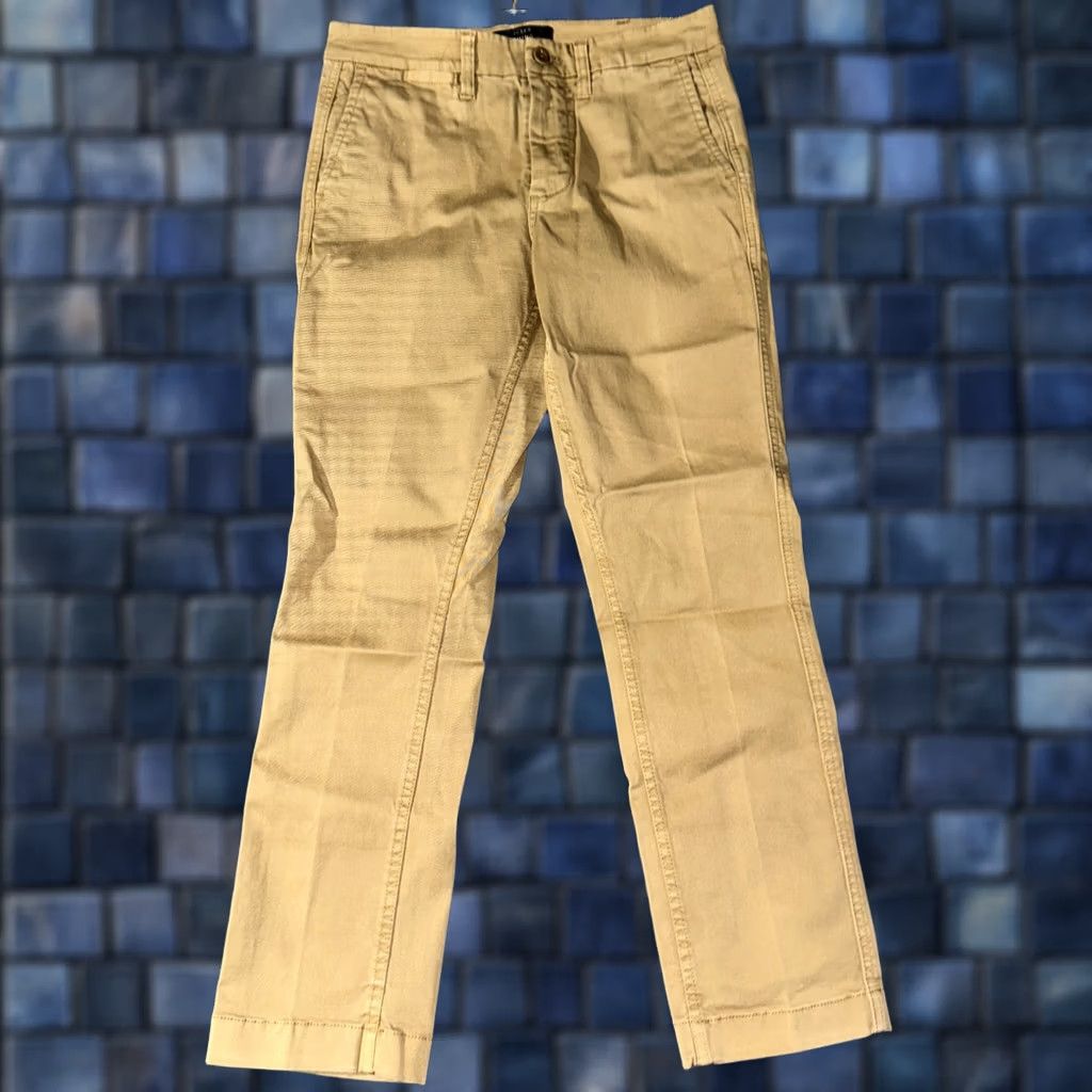 J.Crew J.CREW Pants Womens 25 Chino Pockets Honey Brown Cotton Stretch Size 42" / US 20 - 1 Thumbnail
