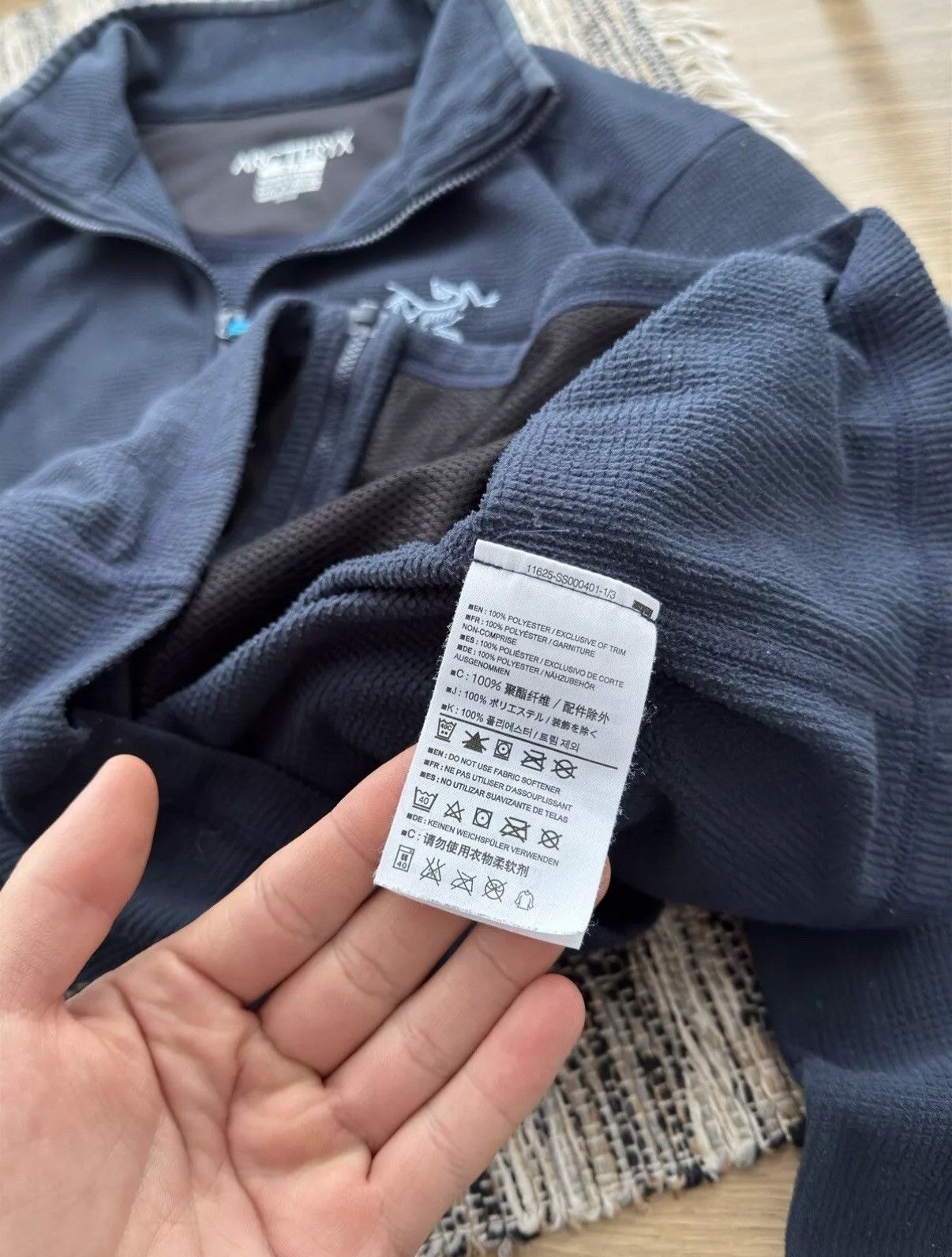 Arc'teryx Arcteryx Polartec Fleece Zip Sweatshirt wooman size S blue Size S / US 4 / IT 40 - 7 Thumbnail