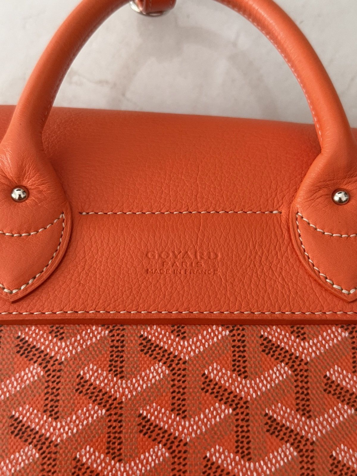 Goyard Goyard Limited Edition Orange 🍊 Alpin Mini Backpack Size ONE SIZE - 3 Thumbnail