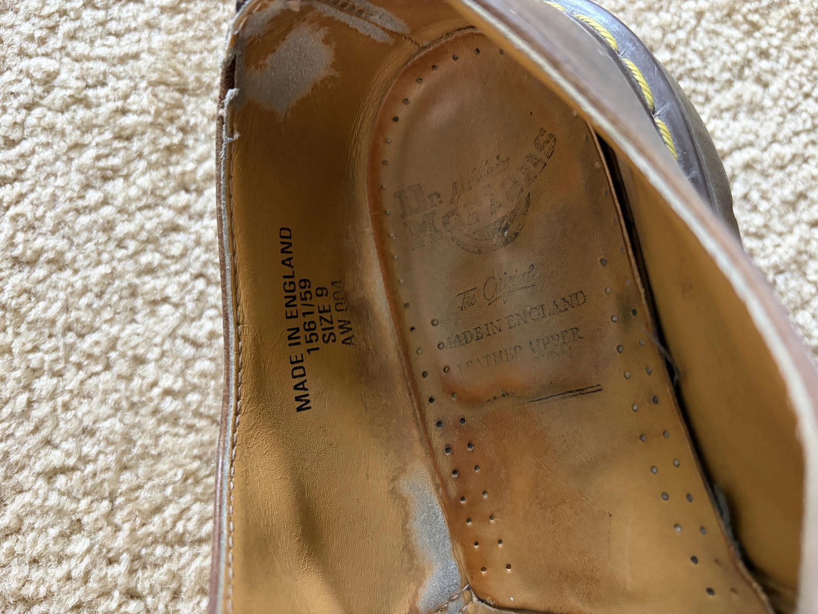 Dr. Martens Vintage Dr. Martens 1561 Oxfords Mens US 9 Made in England Size US 9 / EU 42 - 6 Thumbnail