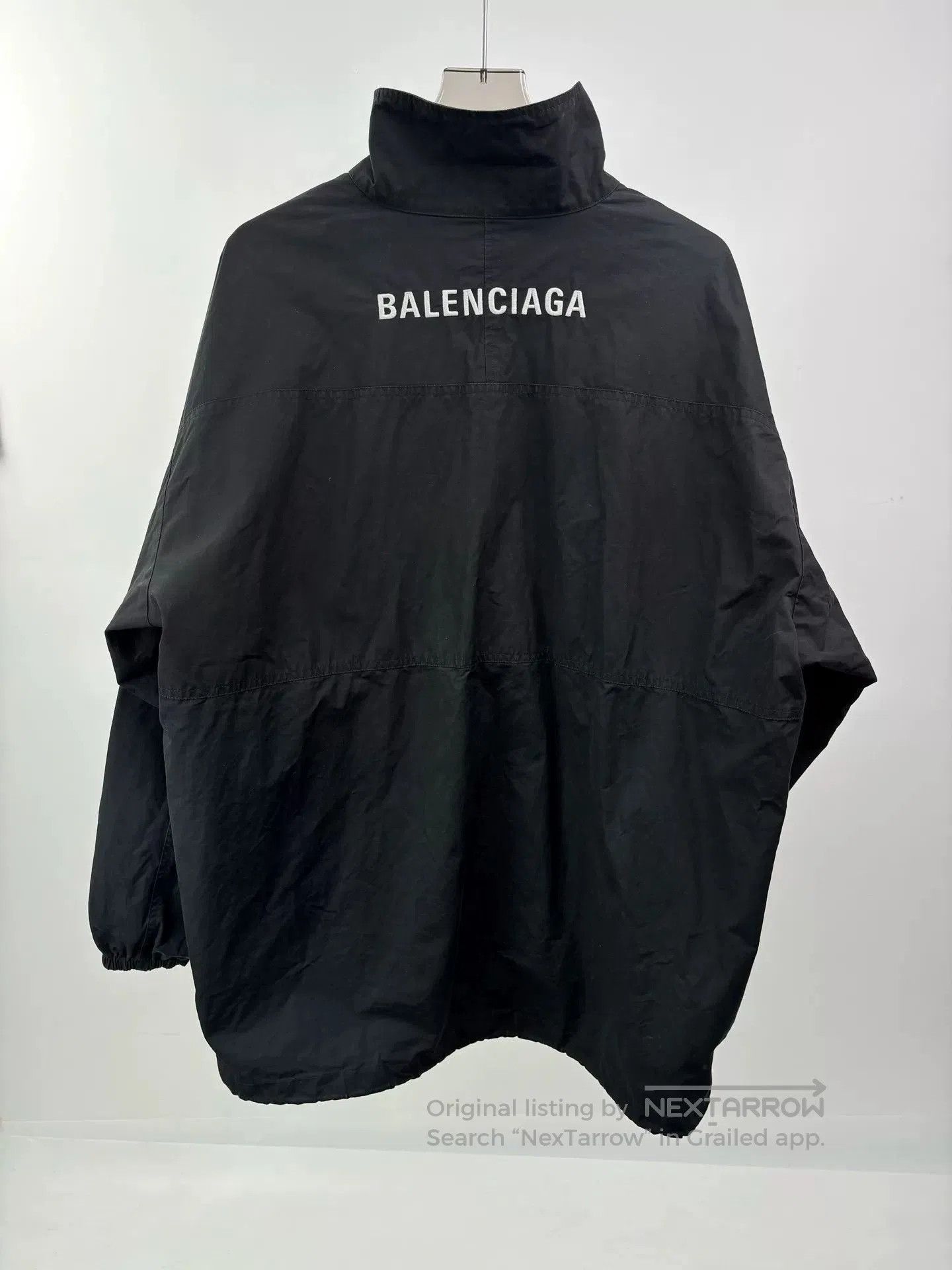 Balenciaga Balenciaga Logo Black Jacket. Size US M / EU 48-50 / 2 - 2 Thumbnail