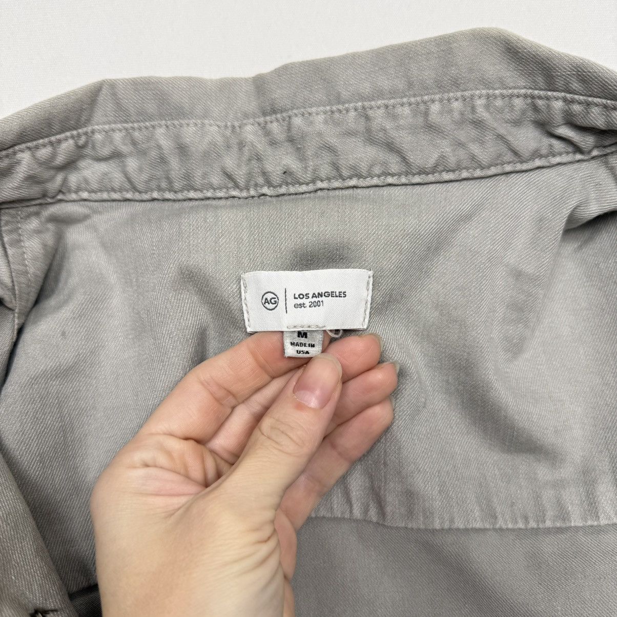 AG Adriano Goldschmied AG Adriano Goldschmied Jacket Men M Sample Cotton Linen USA Size US M / EU 48-50 / 2 - 3 Thumbnail
