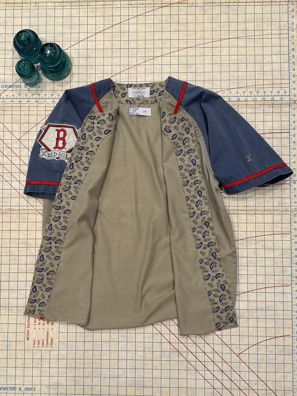 Starter Vintage Starter Boston Red Sox Tan Brown Jersey Mens Large Size US L / EU 52-54 / 3 - 8 Thumbnail