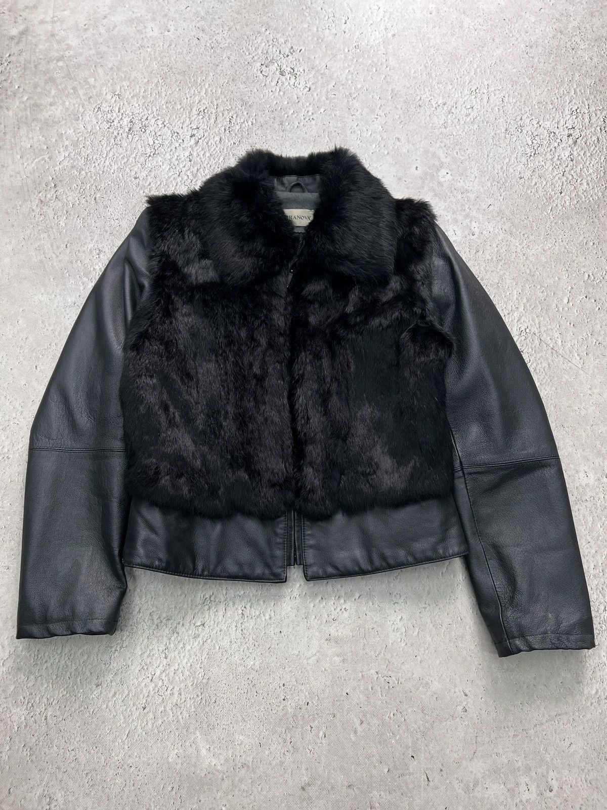 Hysteric Glamour Hysteric glamour style black leather fur jacket Y2K style Size M / US 6-8 / IT 42-44 - 1 Thumbnail
