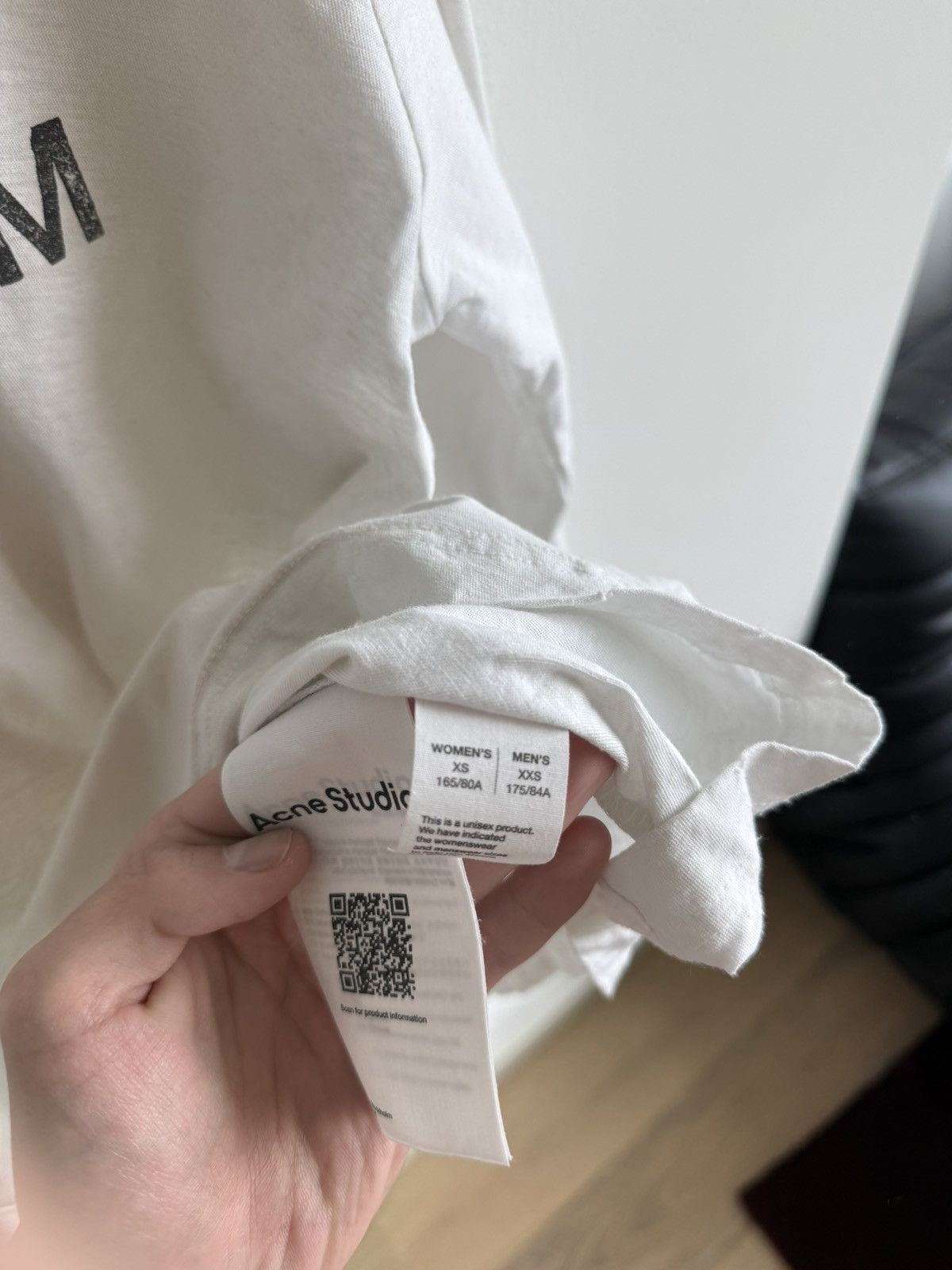 Acne Studios Logo Long Sleeve T-Shirt Size US XXS / EU 40 - 9 Thumbnail