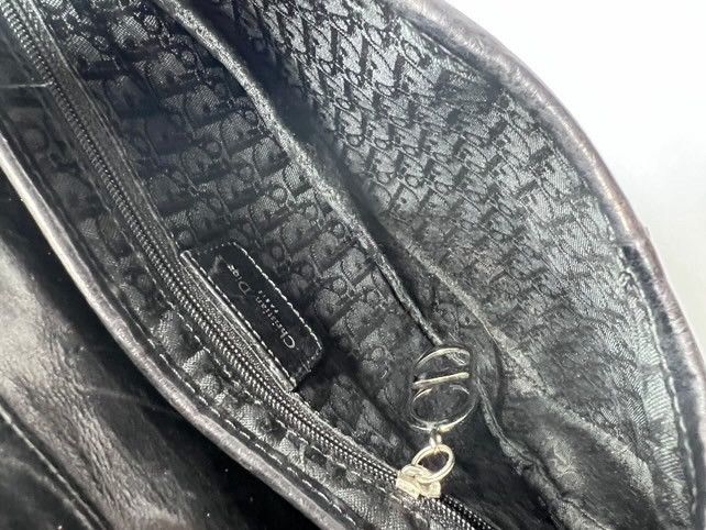 Dior Dior Punk Black Leather Hardcore Saddle Bag Size ONE SIZE - 19 Thumbnail