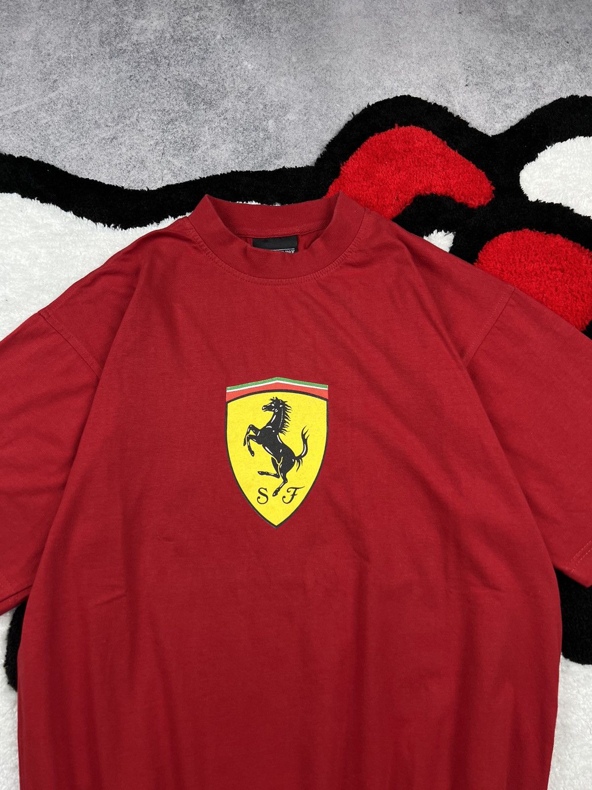 Vintage Y2K Vintage Racing Ferrari F1 1999 Big Logo Oversized Tee Size US M / EU 48-50 / 2 - 4 Thumbnail