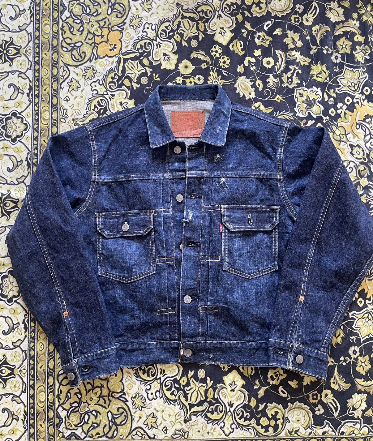 Vintage Levis Big E Type Denim Selvedge LVC Jacket