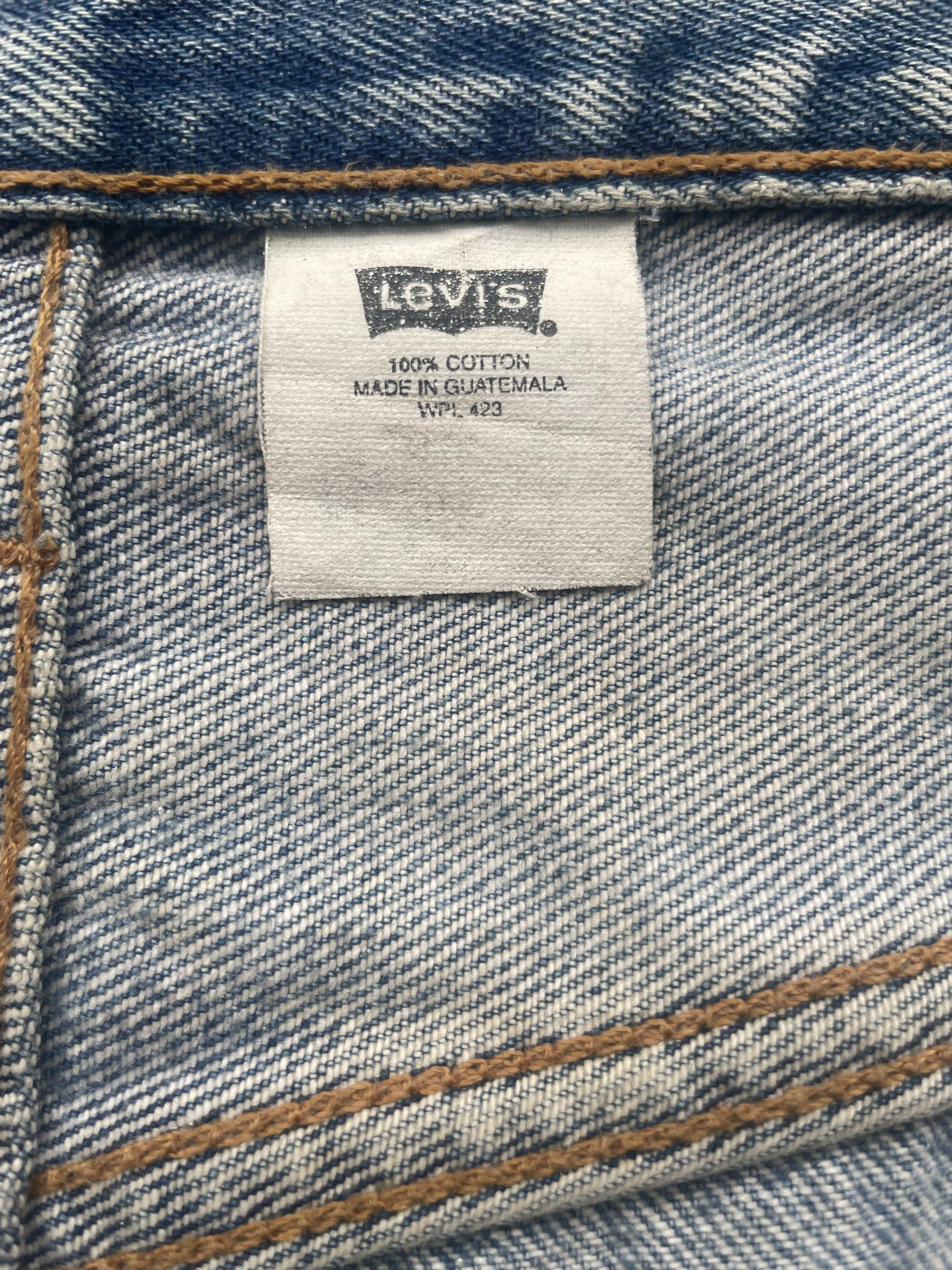 Levi's × Vintage Vintage Levis 501 e 2002 Mickey Faded Distresed Denim Size US 38 / EU 54 - 8 Thumbnail