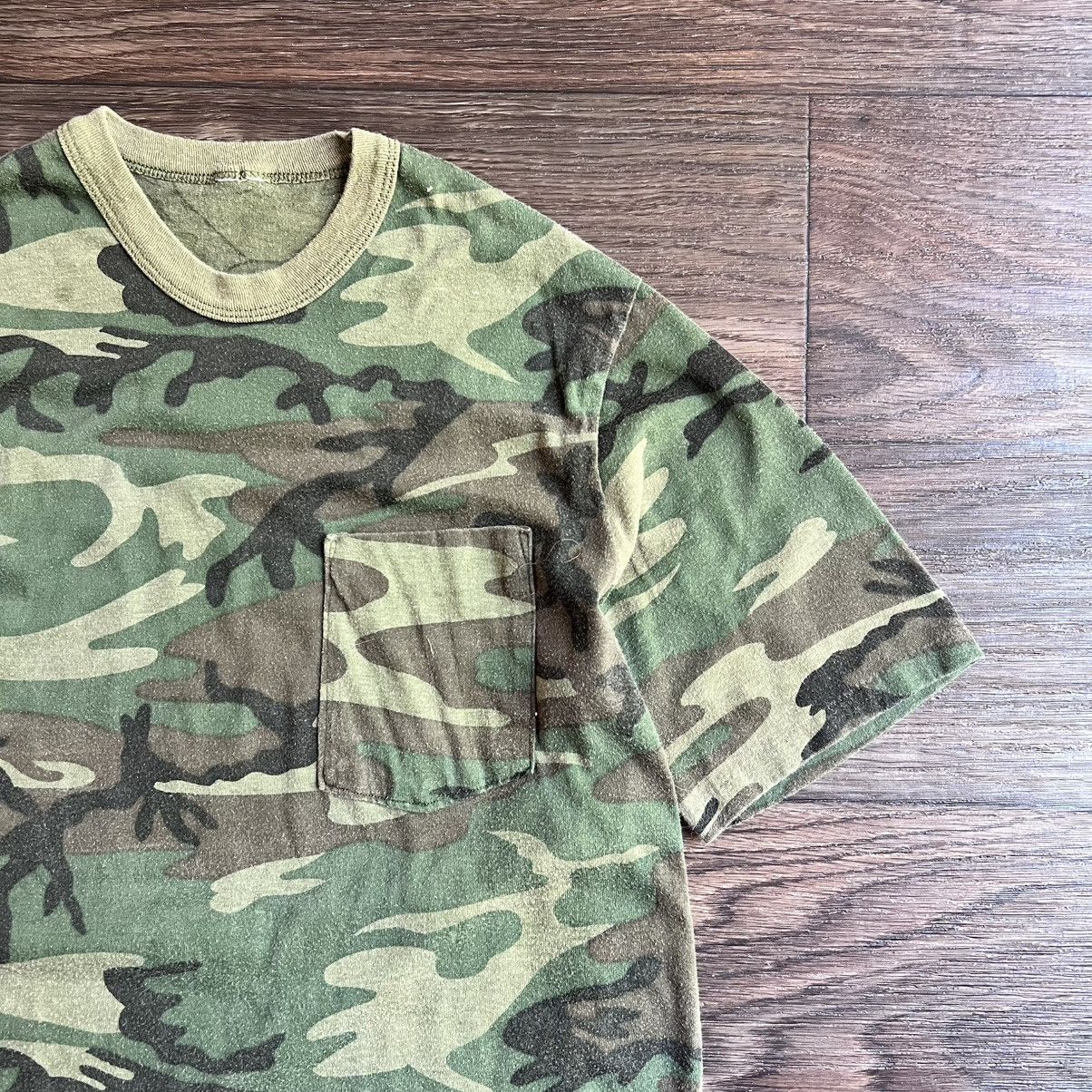 Other Vintage 80s Camo Basic Essentials Tee Slim Size US S / EU 44-46 / 1 - 2 Thumbnail