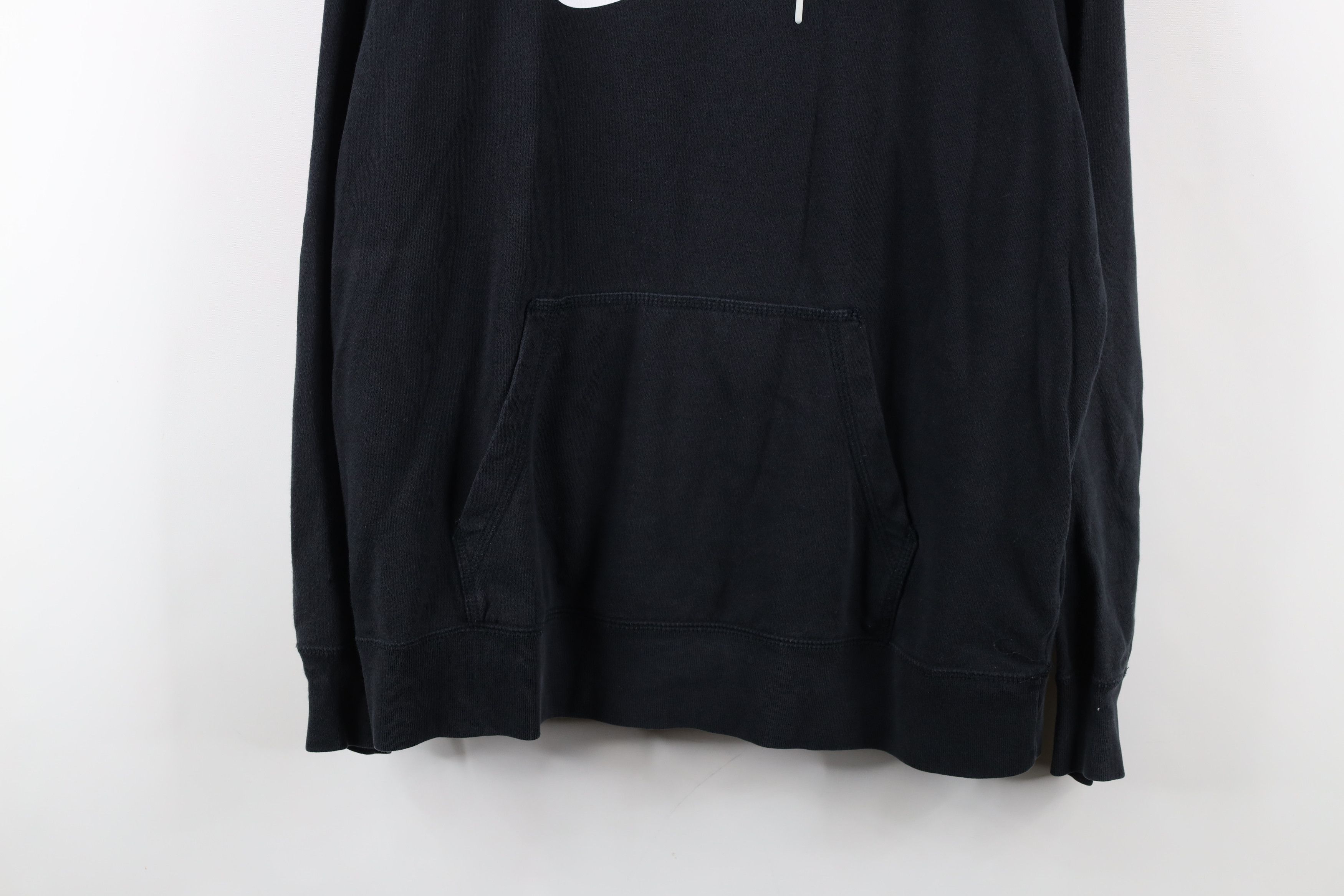 Nike × Vintage Vintage Y2K Nike Travis Scott Big Swoosh Funnel Neck Hoodie Size XL / US 12-14 / IT 48-50 - 3 Thumbnail