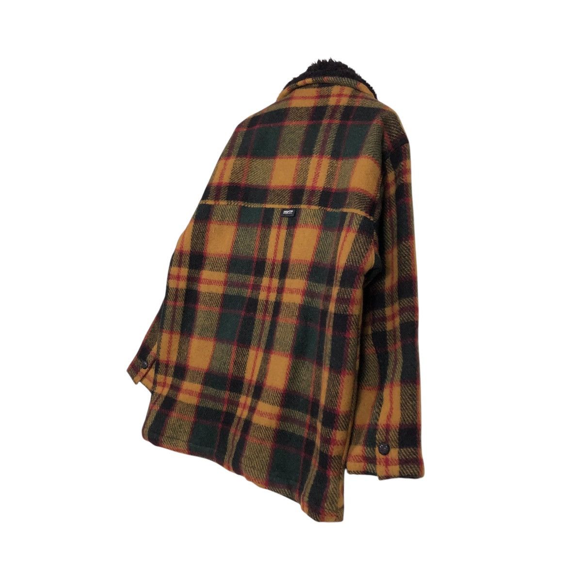 Japanese Brand 🔥VINTAGE WOOL CHORE JACKET PEAKABOO TARTAN ISSEY MIYAKE Size US L / EU 52-54 / 3 - 12 Thumbnail