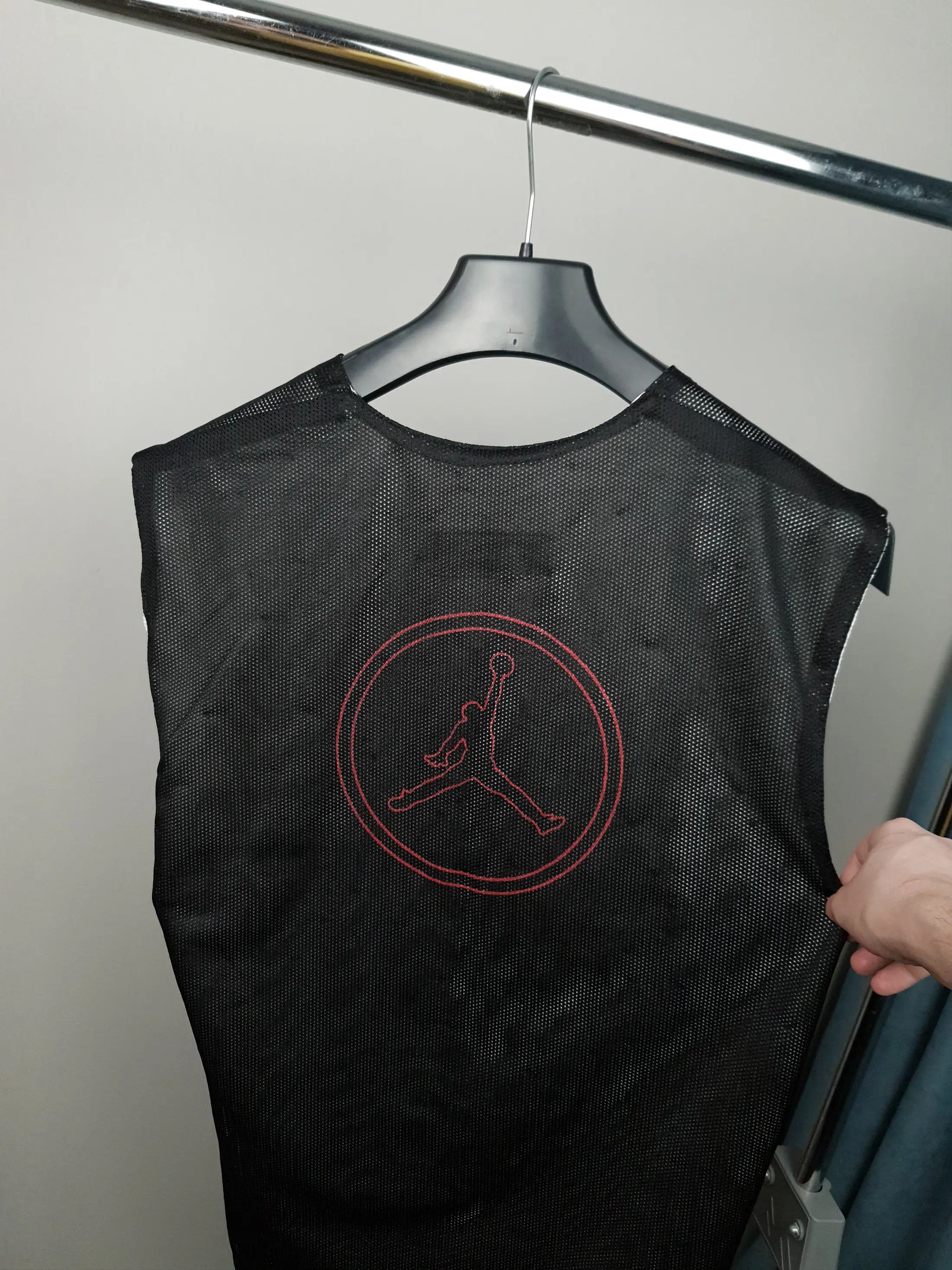 Jordan Brand Y2K Nike Air Jordan Basketball Mesh Sleeveless NBA Jersey Size US M / EU 48-50 / 2 - 5 Thumbnail