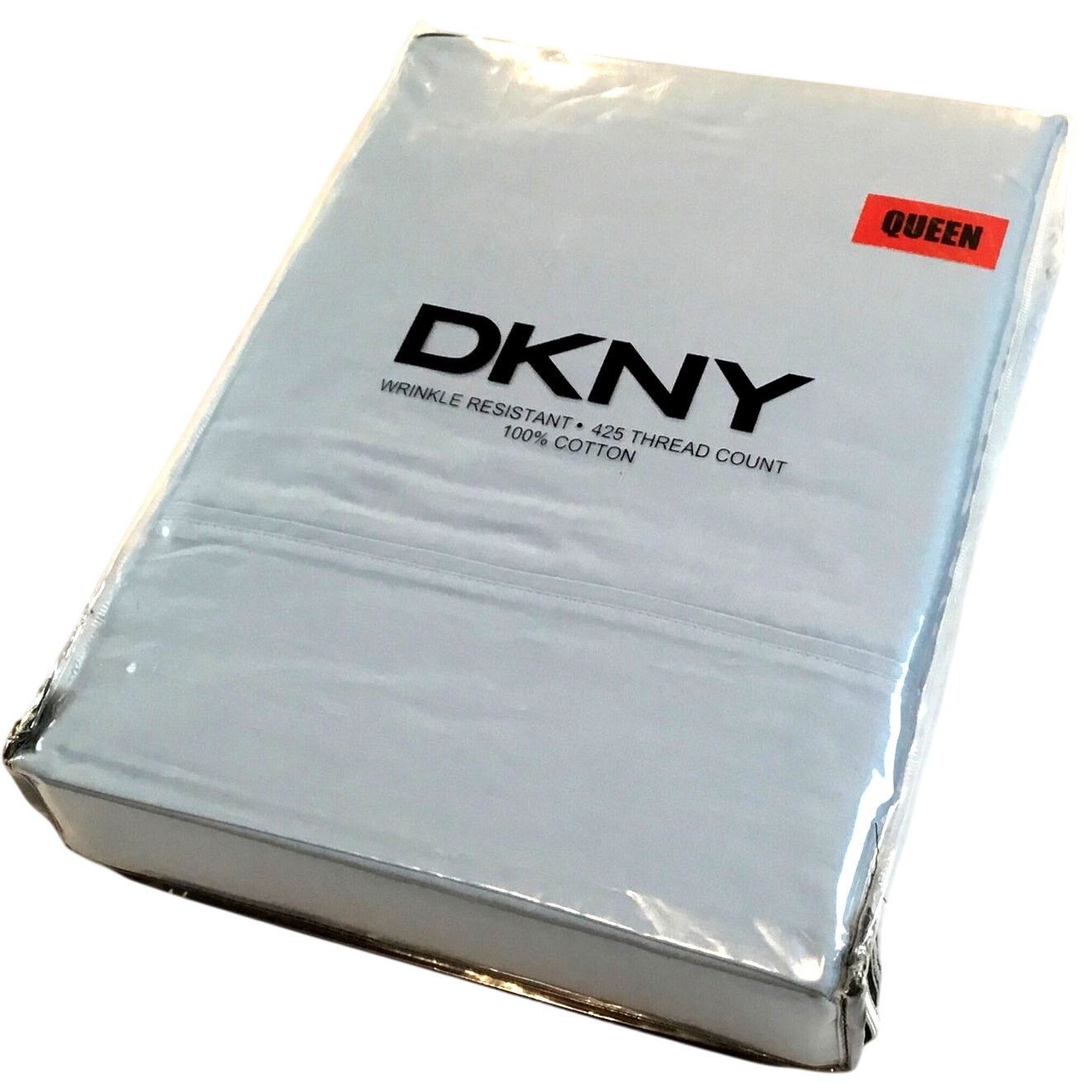 DKNY DKNY Queen Sheet Set BL Wrinkle Resistant Cotton Sateen NWT Size ONE SIZE - 4 Thumbnail