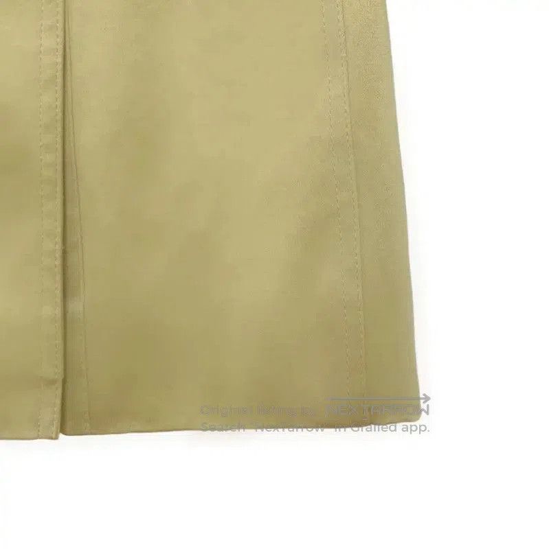 Burberry Burberry Green Cotton Mid-Length Women's Trench Coat. Size M / US 6-8 / IT 42-44 - 4 Thumbnail