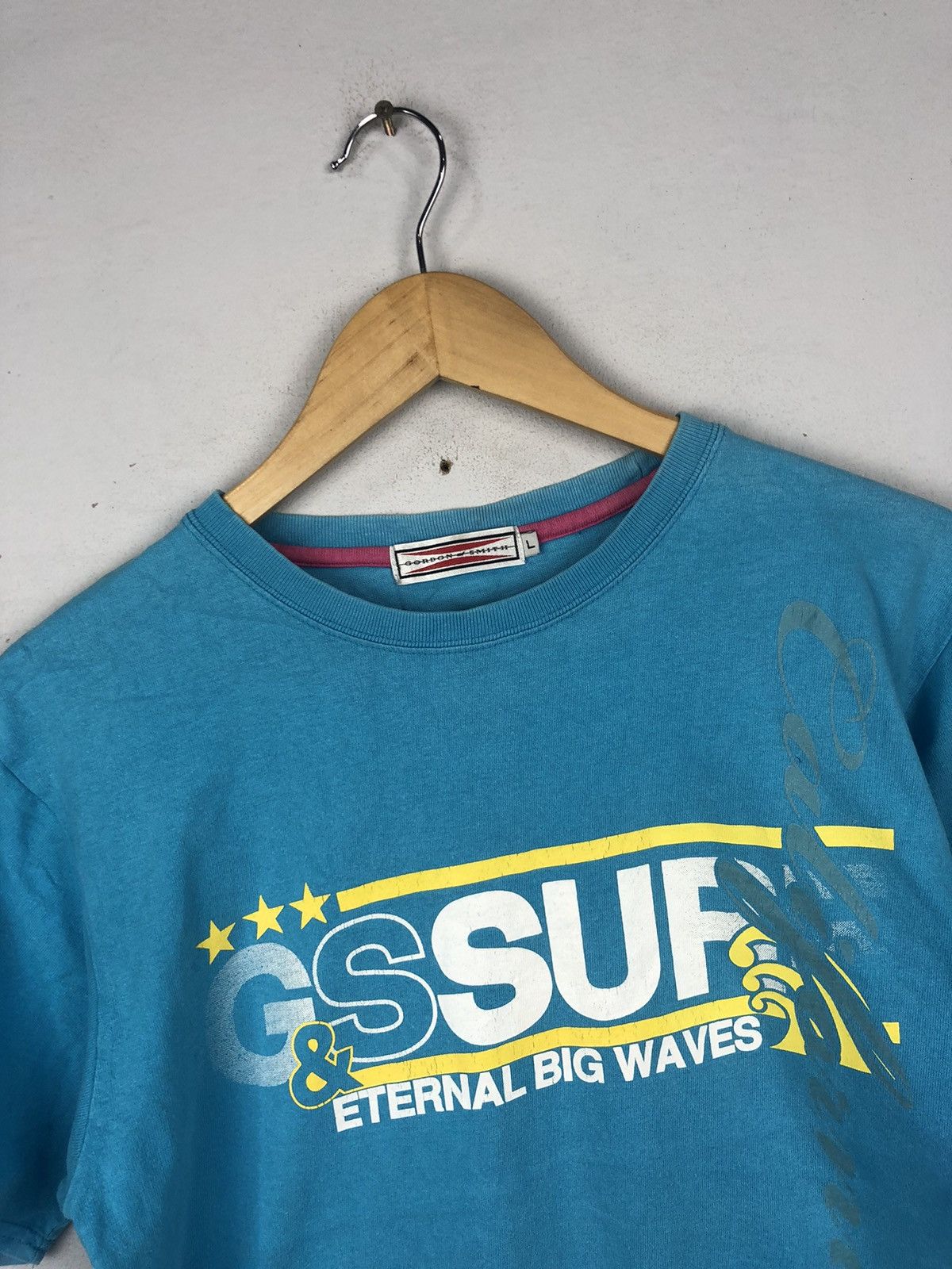 Vintage Gordon n Smith Rare Design Surf Tee Size US L / EU 52-54 / 3 - 4 Thumbnail