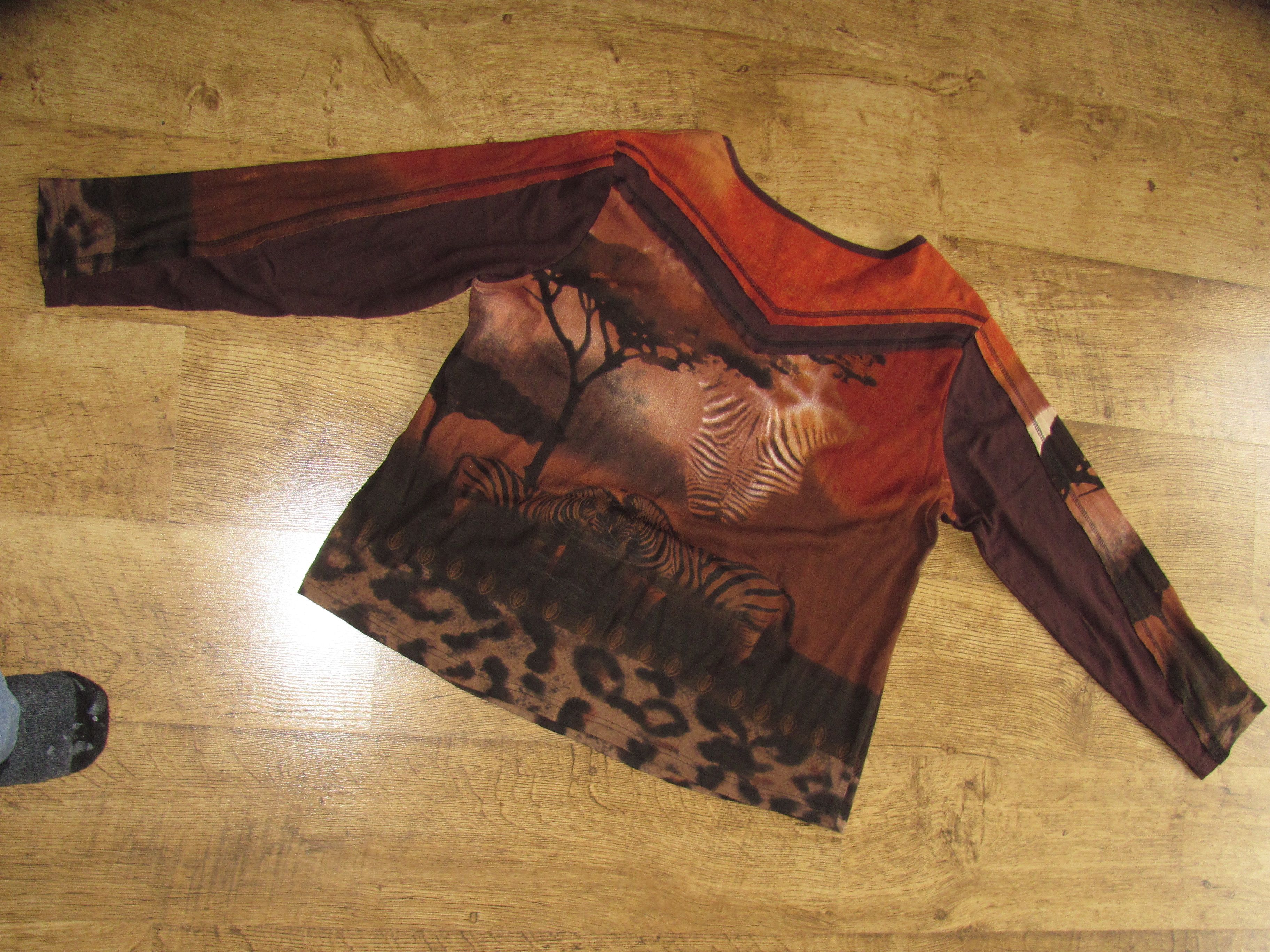 Hysteric Glamour Jean Paul Gaultier Style Long Sleeve Africa Shirt Size US XL / EU 56 / 4 - 11 Thumbnail