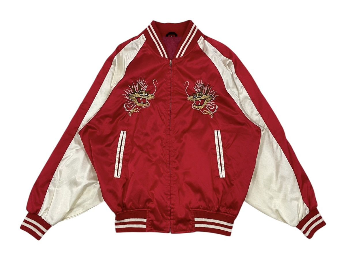 Japan Dragon Embroidered Sukajan Jacket