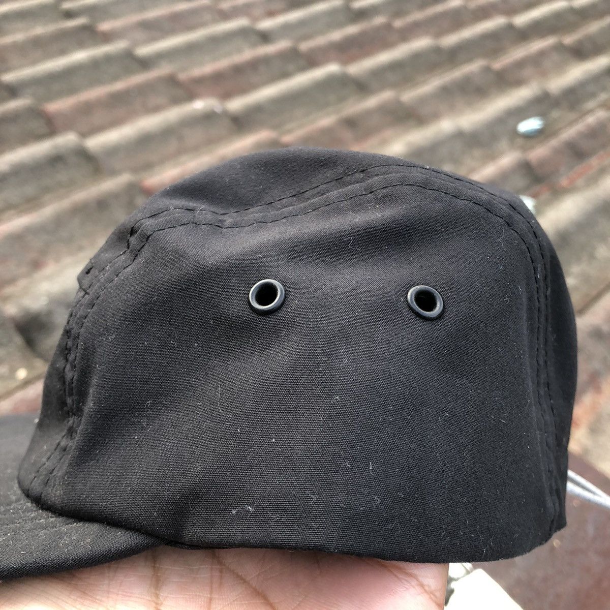Carhartt Kilda Cap | Carhartt WIP | Black Reflective 5 Panel Hat, Size ONE SIZE - 6 Thumbnail