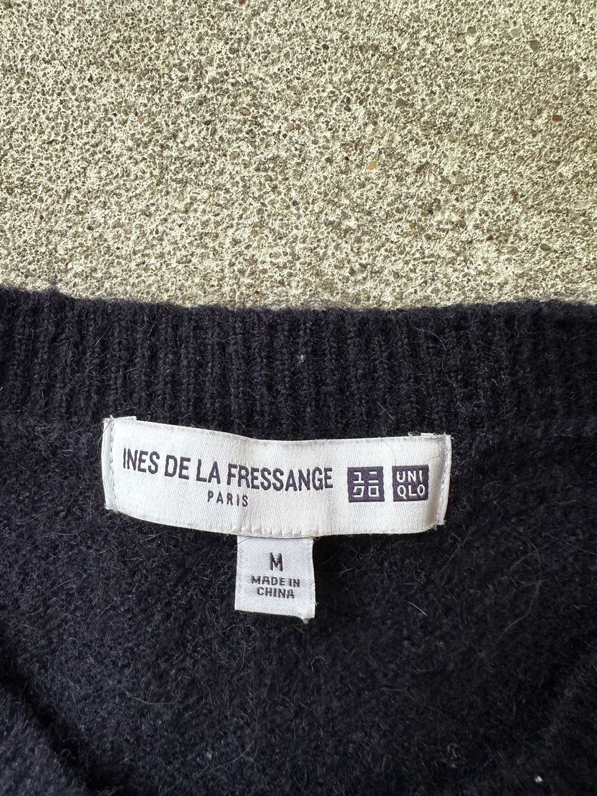 Designer × Japanese Brand Ines De La Fressange x Uniqlo Knit Sweater Size US M / EU 48-50 / 2 - 7 Thumbnail