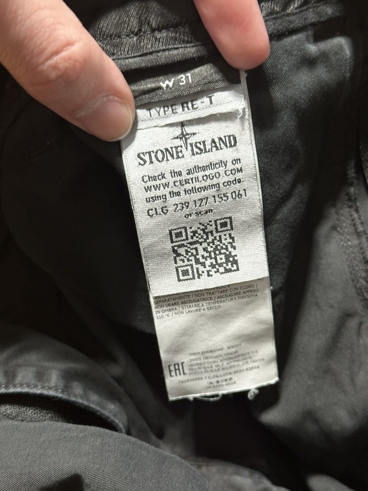 Stone Island Stone Island Cargo Pants Size US 31 - 4 Thumbnail
