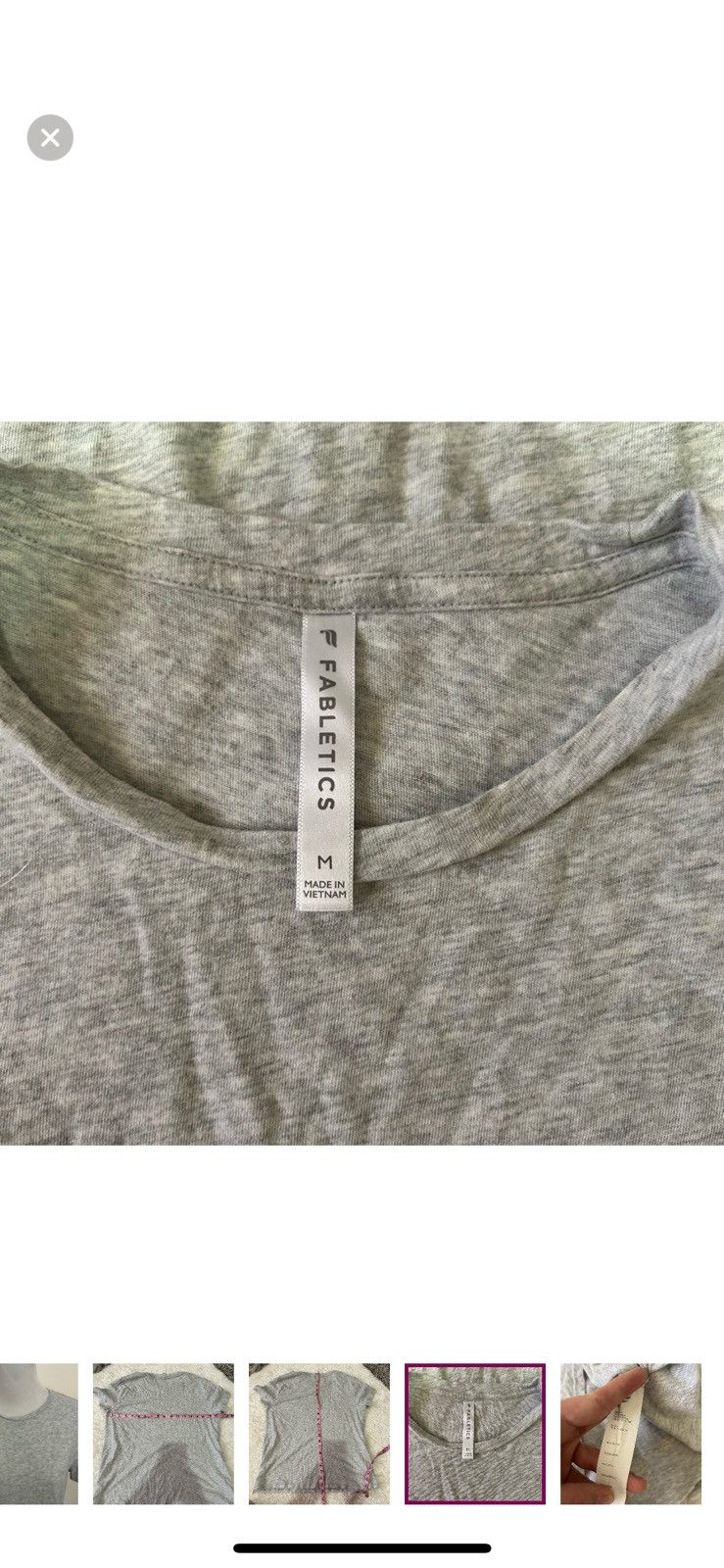 Fabletics Fabletics medium cotton jersey tee Size M / US 6-8 / IT 42-44 - 3 Thumbnail