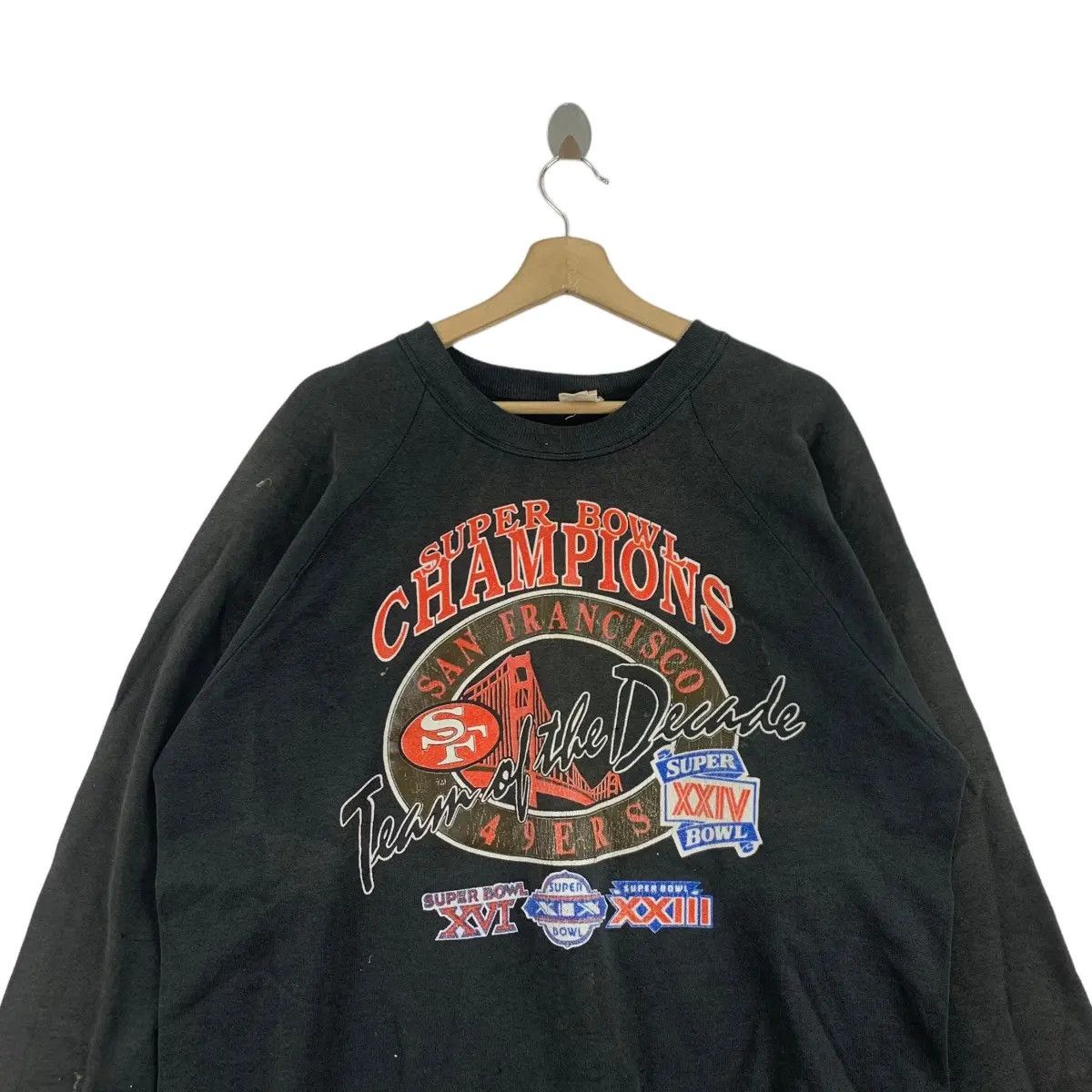 NFL Vtg 1990 SAN FRANCISCO 49ers NFL Super Bowl Champion Size US L / EU 52-54 / 3 - 2 Thumbnail