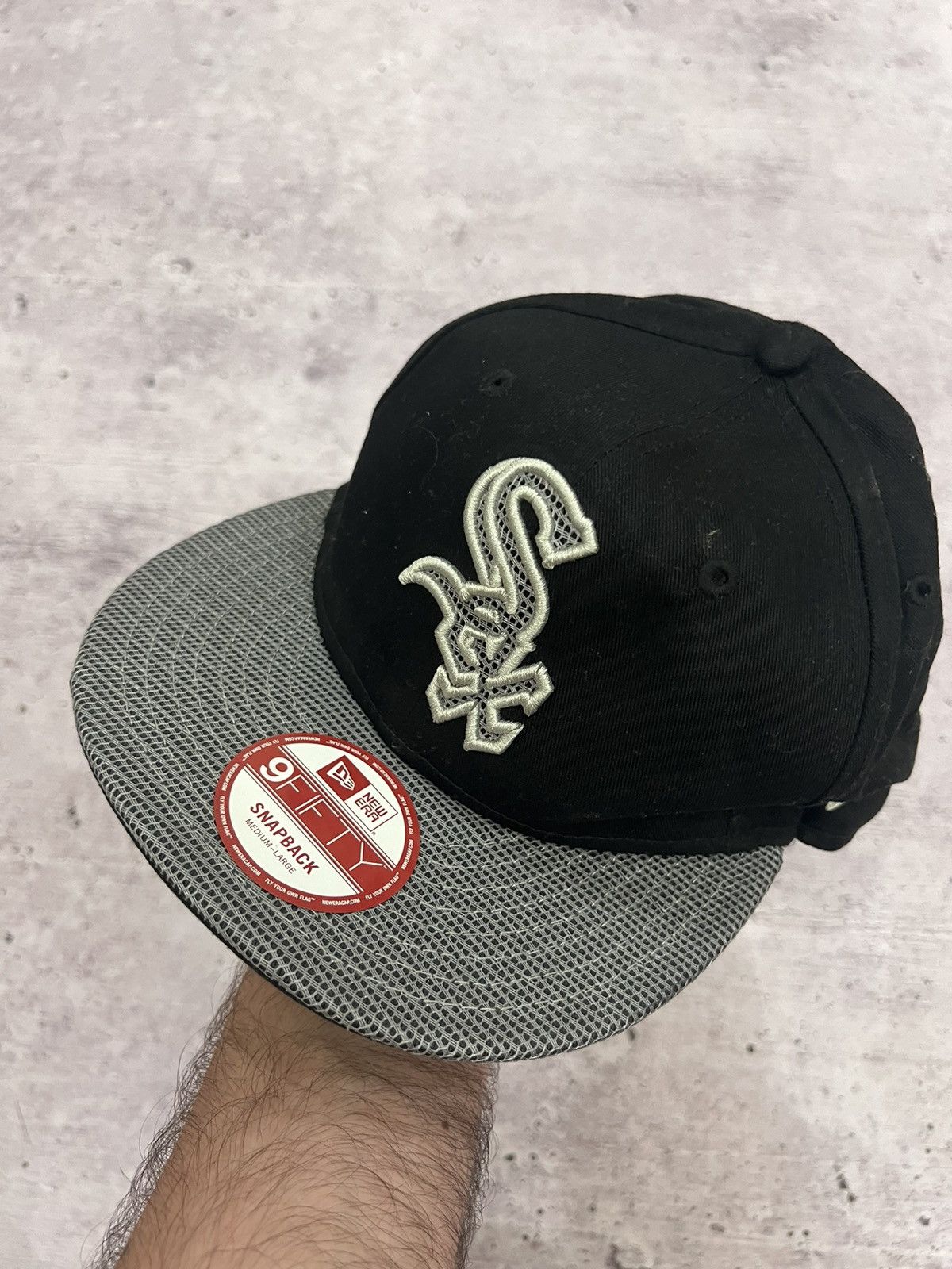 New Era Vintage White Sox Chicago Cap New Era Size ONE SIZE - 4 Thumbnail