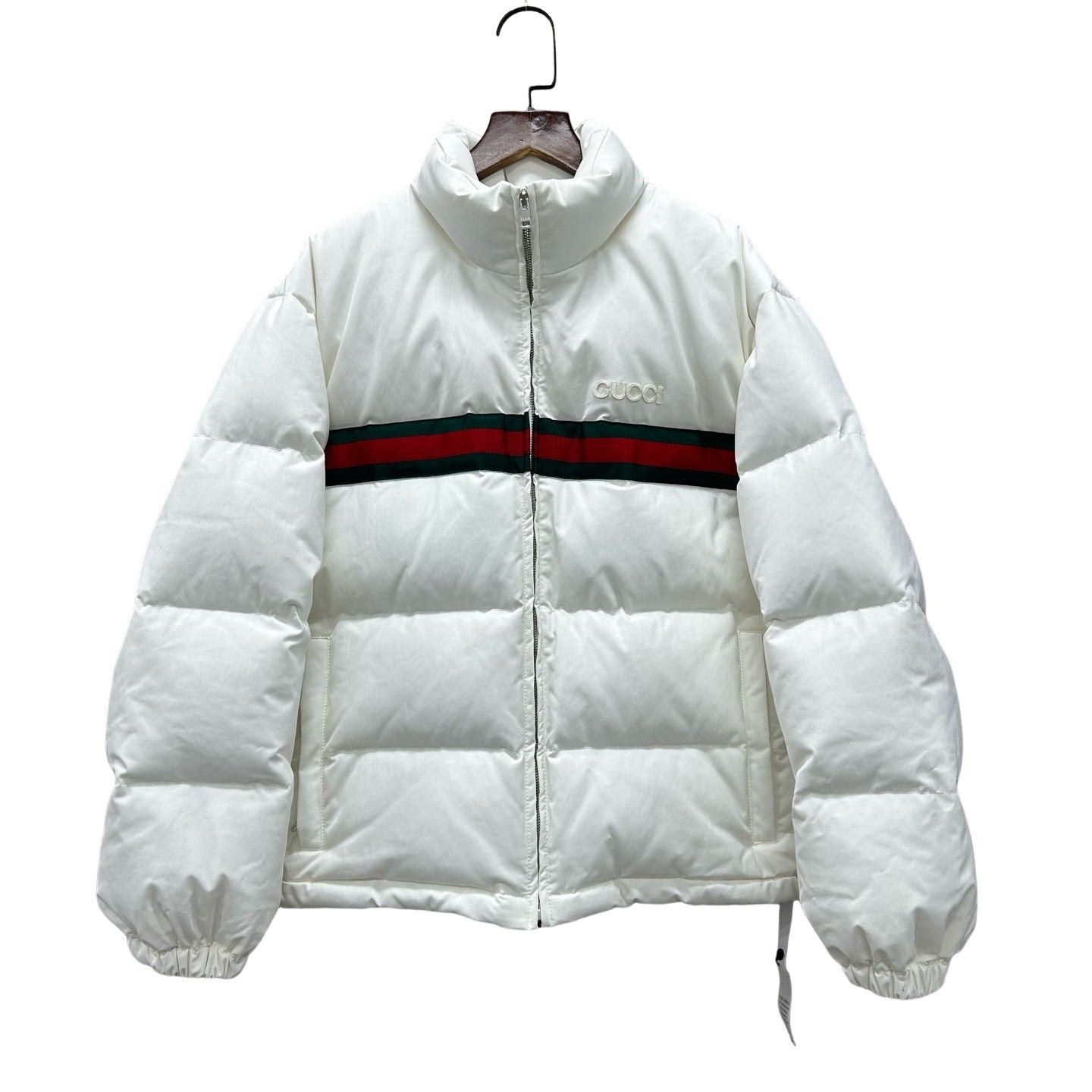 Gucci Gucci Web Stripe Puffer Jacket Size 38 Size XS / US 0-2 / IT 36-38 - 1 Thumbnail