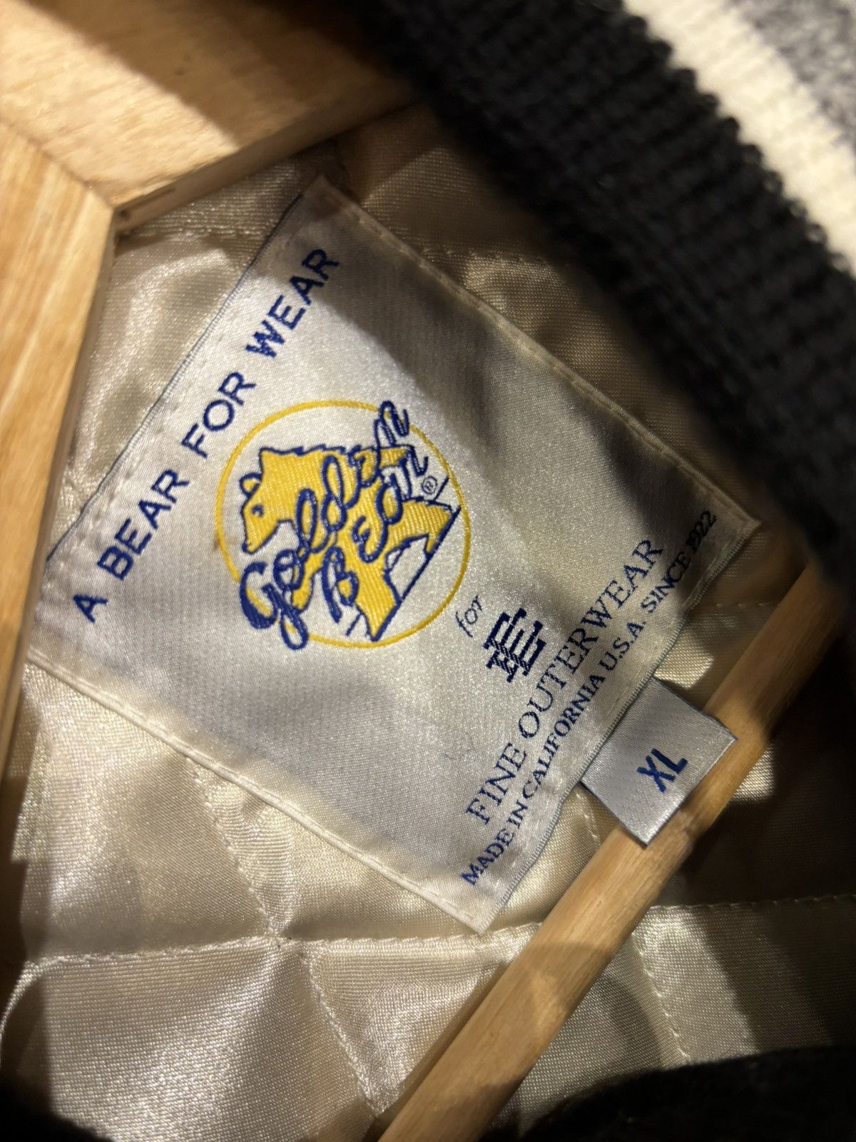 Eric Emanuel Golden Bear X Eric Emanuel Varsity Jacket Size US XL / EU 56 / 4 - 3 Thumbnail